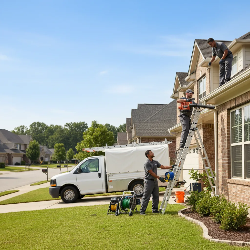 Home Gutter Service in Quinton, AL near me